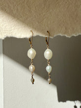 Load image into Gallery viewer, Eunice Beaded Pearl Earring