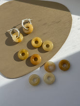 Load image into Gallery viewer, Kate Yellow Topaz S925 Sterling Silver Huggie Earring