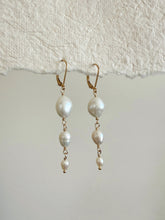 Load image into Gallery viewer, Eunice Beaded Pearl Earring
