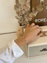 Load image into Gallery viewer, Thea Alphabet Letter Charm Chain Bracelet