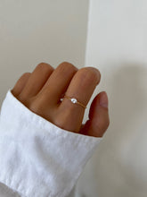 Load image into Gallery viewer, Kat Gemstone Chain Dainty Ring