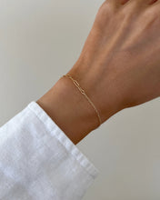 Load image into Gallery viewer, Joan 14k Gold Dainty Bracelet
