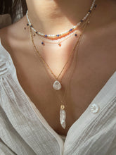 Load image into Gallery viewer, Mavis 14K Gold-filled Baroque Pearl Necklace Adjustable