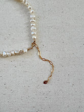 Load image into Gallery viewer, Adela Beaded Pearl 14K Gold Choker Necklace