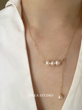 Load image into Gallery viewer, Irene Akoya Pearl Necklace Adjustable