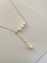 Load image into Gallery viewer, Irene Akoya Pearl Necklace Adjustable