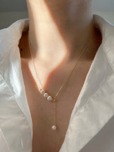 Load image into Gallery viewer, Irene Akoya Pearl Necklace Adjustable