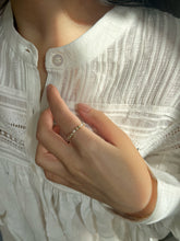 Load image into Gallery viewer, Avery 14K Gold-Filled Beaded Ball Pearl Ring