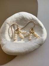Load image into Gallery viewer, Kiri 14K Gold Mini Beaded Pearl Earring