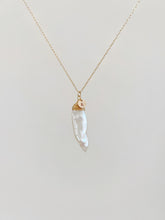Load image into Gallery viewer, Mavis 14K Gold-filled Baroque Pearl Necklace Adjustable
