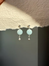 Load image into Gallery viewer, Esther Aquamarine Earring
