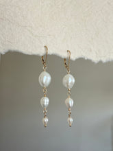Load image into Gallery viewer, Eunice Beaded Pearl Earring
