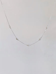 Riley Sterling Silver Baroque Pearl Necklace