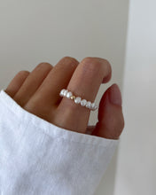 Load image into Gallery viewer, Simple 14K Gold Mini Beaded Pearl Ring
