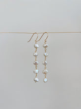 Load image into Gallery viewer, Layla Pearl Dangle Statement Earring
