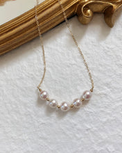 Load image into Gallery viewer, Lara 14K Gold Akoya Freshwater Pearl Choker Necklaces
