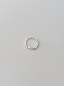 Emma Mini Beaded Pearl Layering Ring