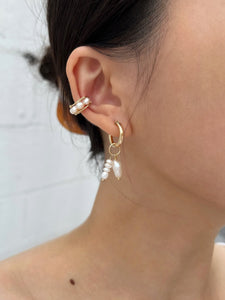 Aria 14k Gold Freshwater Pearl Ear Cuff