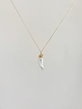 Load image into Gallery viewer, Mavis 14K Gold-filled Baroque Pearl Necklace Adjustable
