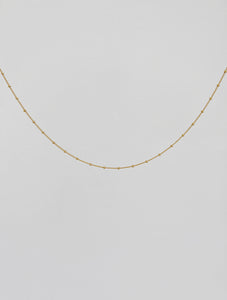 14K Gold-Filled Fine Ball Chain Layering Necklace