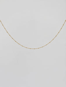 Heart Fine Ball Chain Layering Necklace