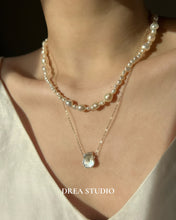 Load image into Gallery viewer, Ophelia 14K Beaded Pearl Necklace
