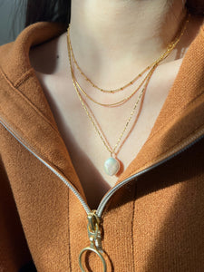 14K Gold-Filled Fine Ball Chain Layering Necklace