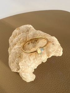 Madison 14k Gold Opal Gemstone Ring