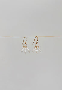 Kiri 14K Gold Mini Beaded Pearl Earring