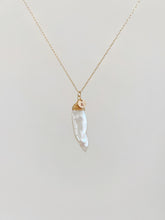 Load image into Gallery viewer, Mavis 14K Gold-filled Baroque Pearl Necklace Adjustable
