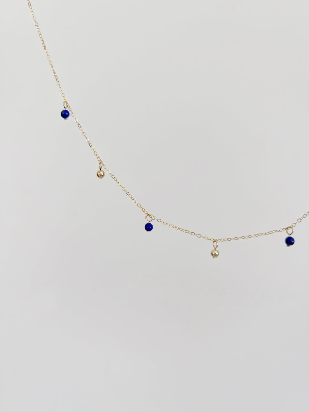 Tara Ball Pendant Lapis lazuli Necklace Choker