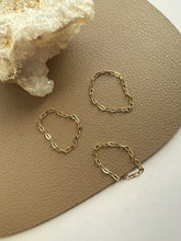Load image into Gallery viewer, 14k Gold-filled Chain Dainty Ring

